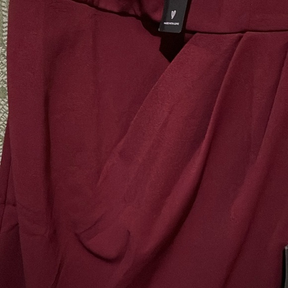 Lulus size small spaghetti strap maroon dress NWT - Picture 4 of 9